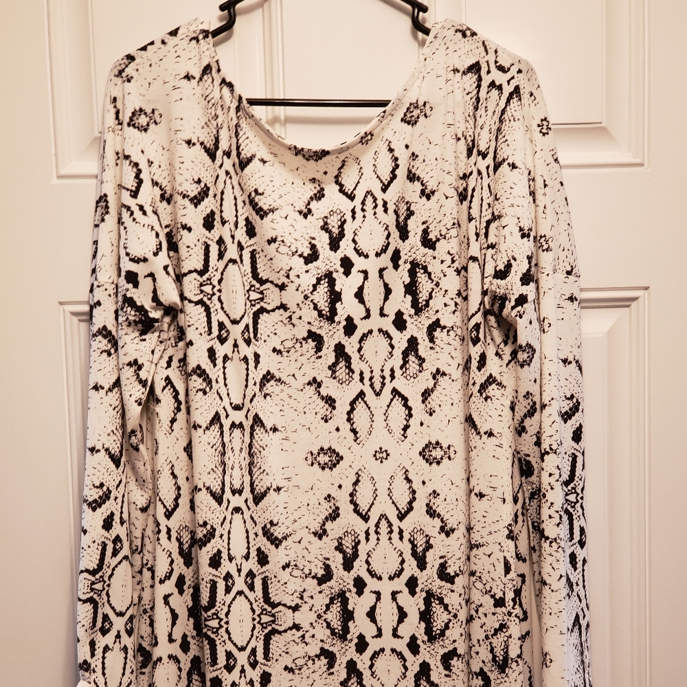 Snake Skin print tunic